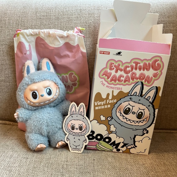 POP MART Other - SOLD. ——- Pop Mart 🎁Exciting Macaron SEA SALT COCONUT AUTHENTIC Labubu